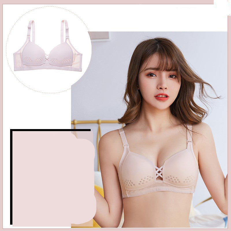 Breathable Gather Bra Seamless Underwear