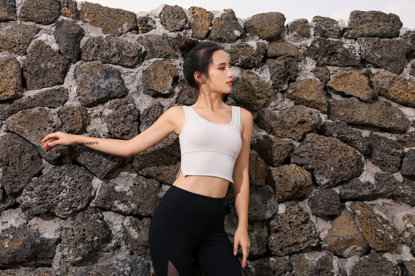 Sports zipper bra - Slim&Shine