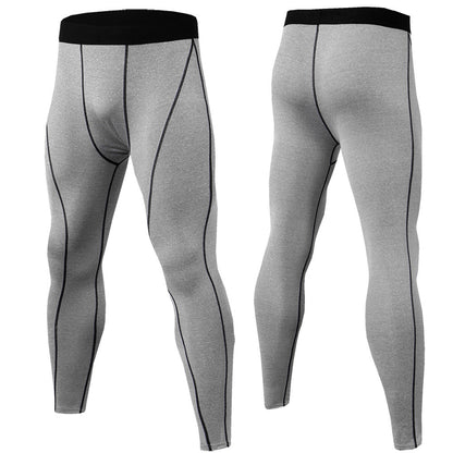 Fitness Running Training Quick-drying Pants Men's Stretch Tights
