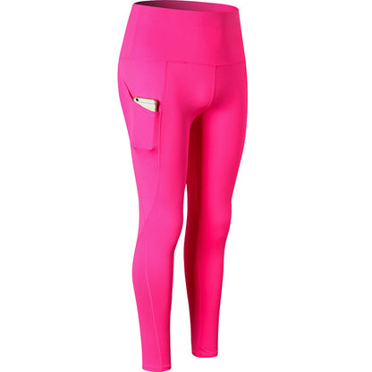 Slim pocket running stretch tights