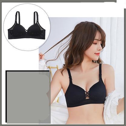 Breathable Gather Bra Seamless Underwear