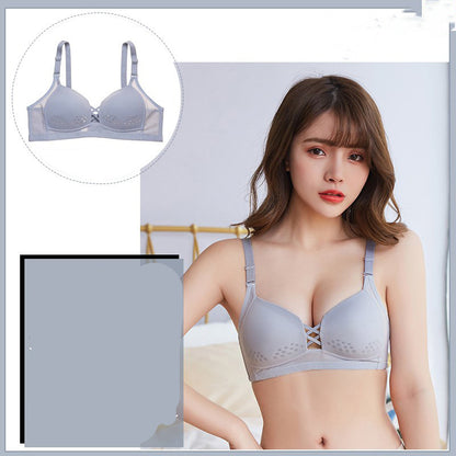 Breathable Gather Bra Seamless Underwear