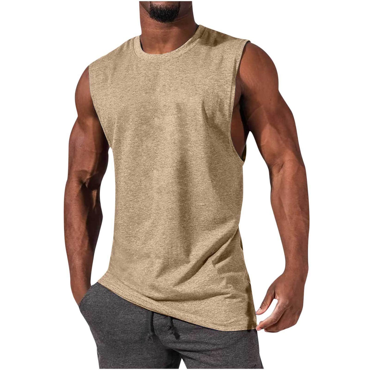 Men's T Shirt Muscle Sports Leisure