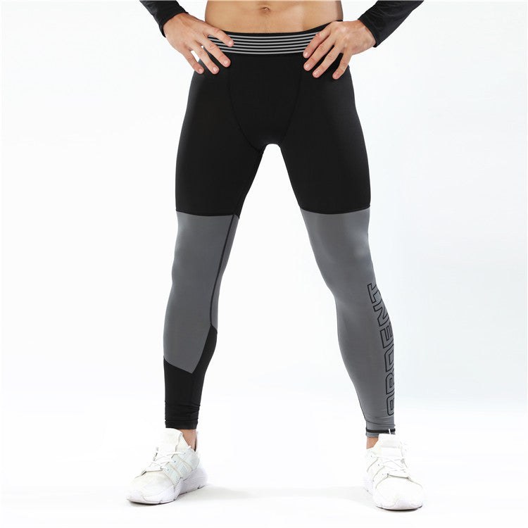 Fitness Running Training Quick-drying Pants Men's Stretch Tights