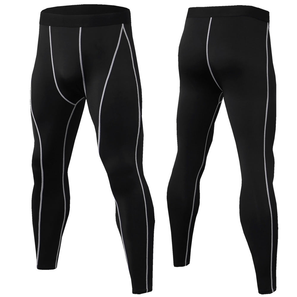Fitness Running Training Quick-drying Pants Men's Stretch Tights
