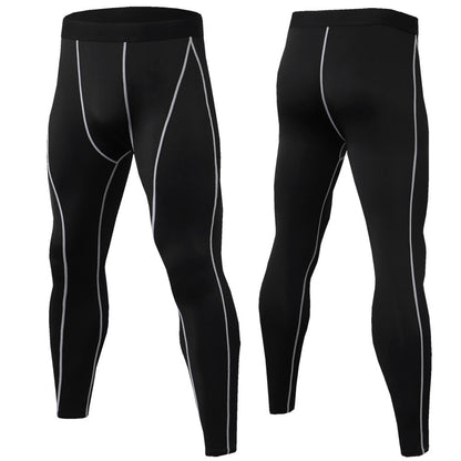 Fitness Running Training Quick-drying Pants Men's Stretch Tights