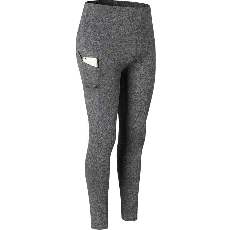 Slim pocket running stretch tights