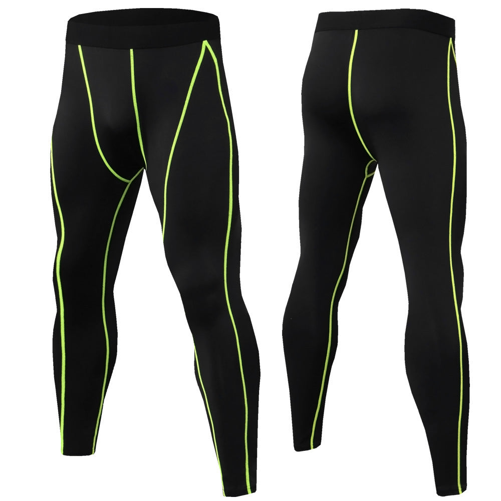 Fitness Running Training Quick-drying Pants Men's Stretch Tights