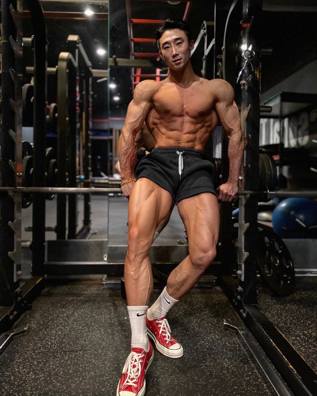 Curling Shorts Men's Fitness Sports - Slim&Shine