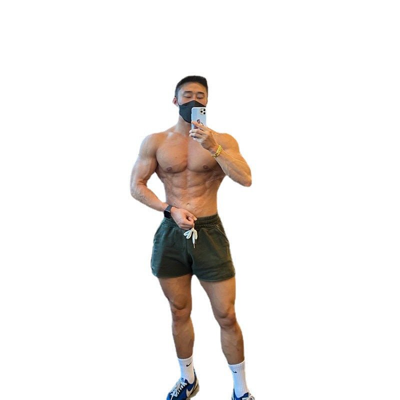 Curling Shorts Men's Fitness Sports - Slim&Shine