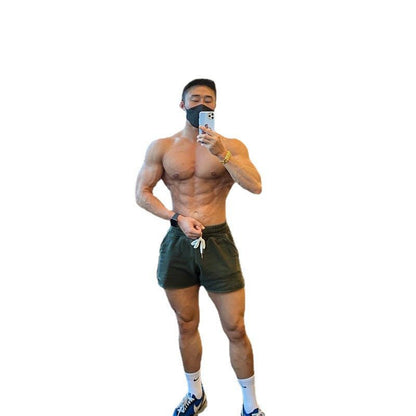 Curling Shorts Men's Fitness Sports - Slim&Shine