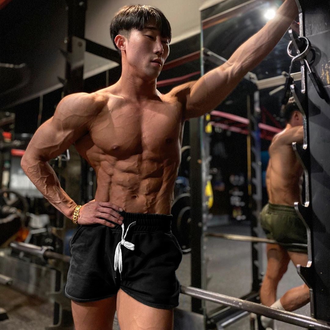 Curling Shorts Men's Fitness Sports - Slim&Shine