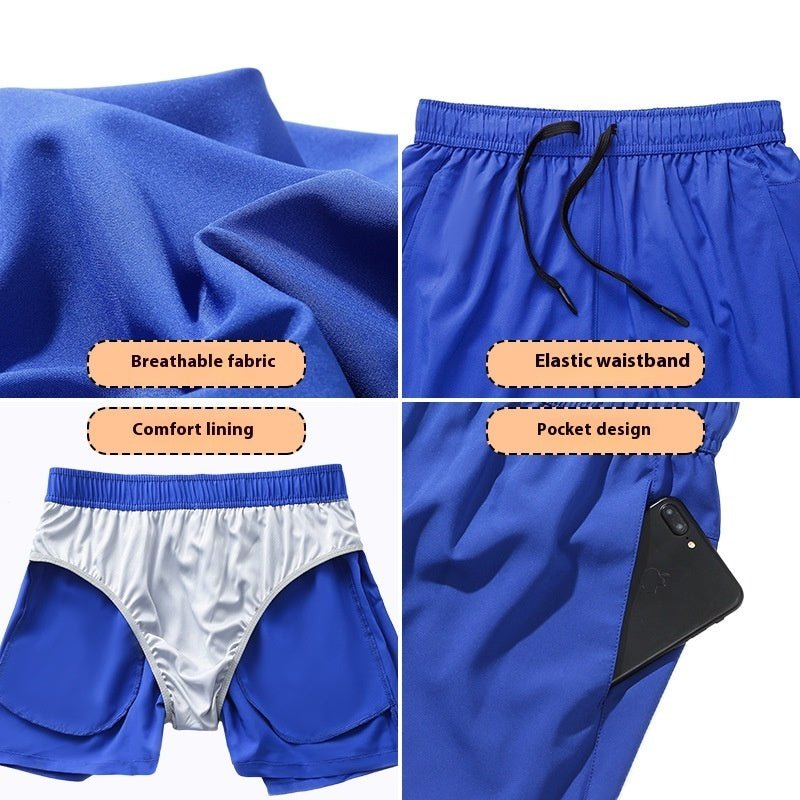 Fitness Shorts Loose Casual Thin Shorts - Slim&Shine