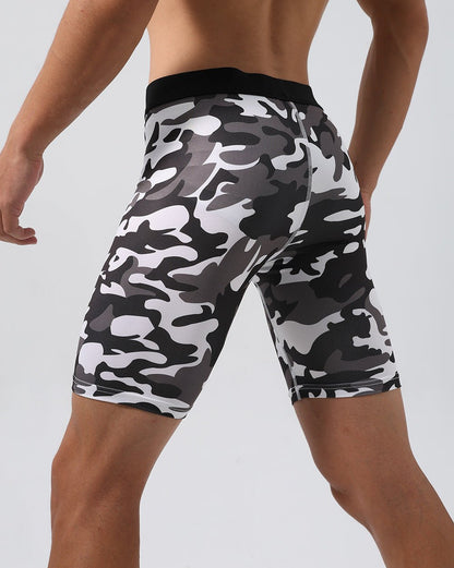 Fitness Tight Shorts Men's Quick - drying Skinny Running Fitness Shorts - Slim&Shine