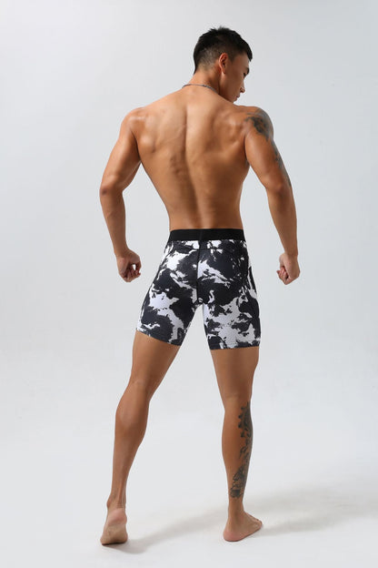 Fitness Tight Shorts Men's Quick - drying Skinny Running Fitness Shorts - Slim&Shine