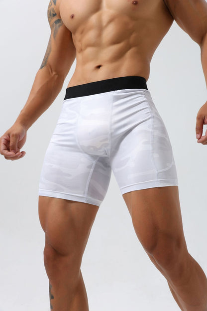 Fitness Tight Shorts Men's Quick - drying Skinny Running Fitness Shorts - Slim&Shine