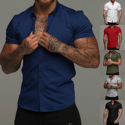 Muscle Men Shaping Simple Shirt - Slim&Shine