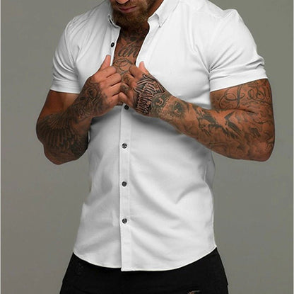 Muscle Men Shaping Simple Shirt - Slim&Shine