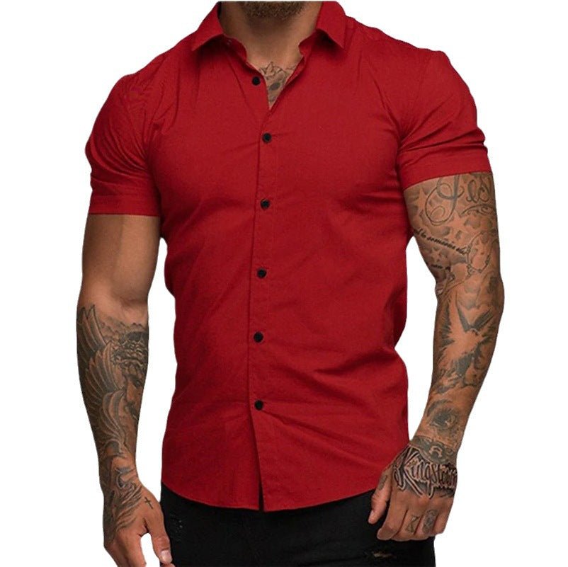 Muscle Men Shaping Simple Shirt - Slim&Shine