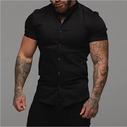 Muscle Men Shaping Simple Shirt - Slim&Shine
