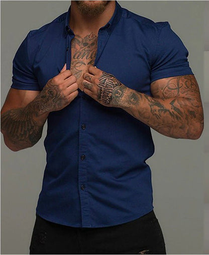 Muscle Men Shaping Simple Shirt - Slim&Shine