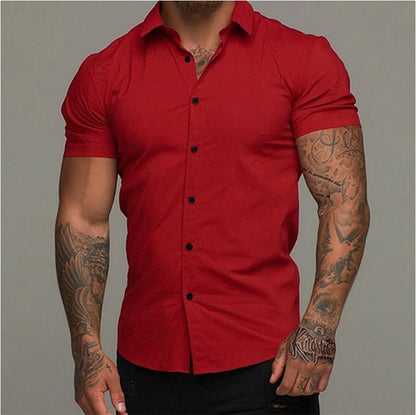 Muscle Men Shaping Simple Shirt - Slim&Shine