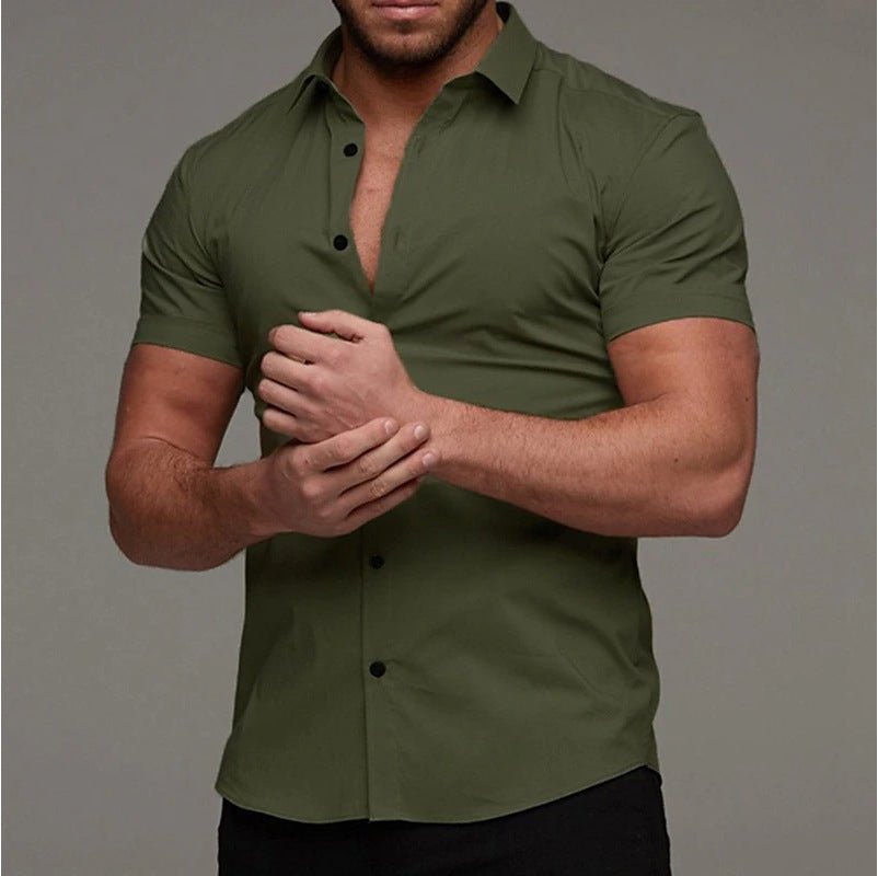 Muscle Men Shaping Simple Shirt - Slim&Shine