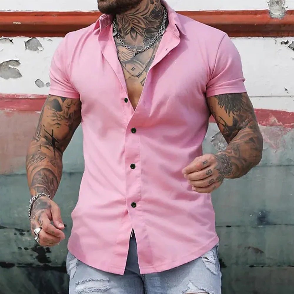 Muscle Men Shaping Simple Shirt - Slim&Shine