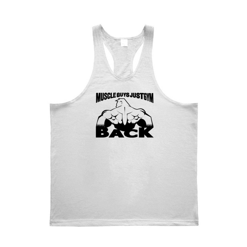 Muscle Men's Fitness Vest Cotton T-shirt - Slim&Shine