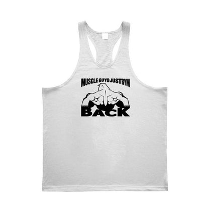 Muscle Men's Fitness Vest Cotton T-shirt - Slim&Shine