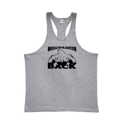Muscle Men's Fitness Vest Cotton T-shirt - Slim&Shine