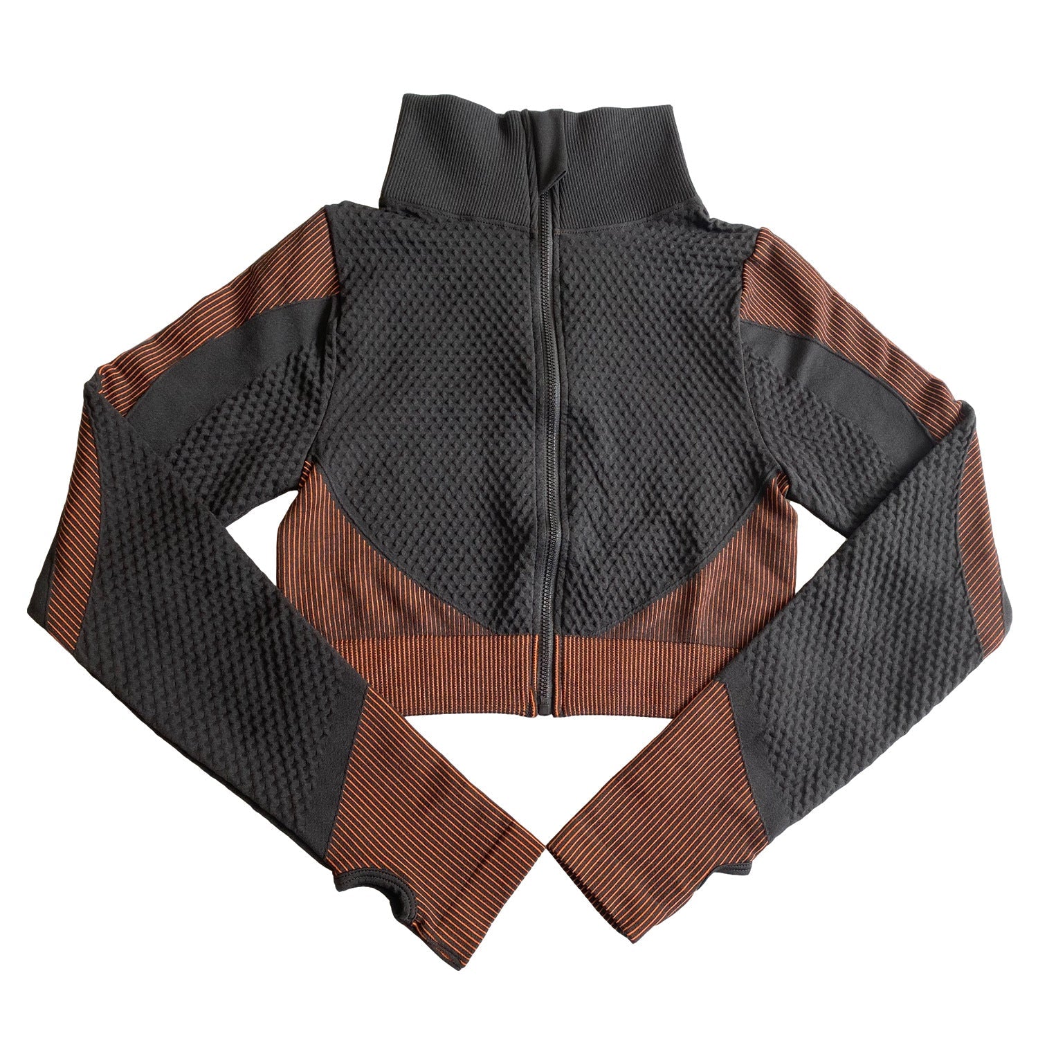 Shark Seamless Exercise Gym Wear Women's Long Sleeve Top - Slim&Shine