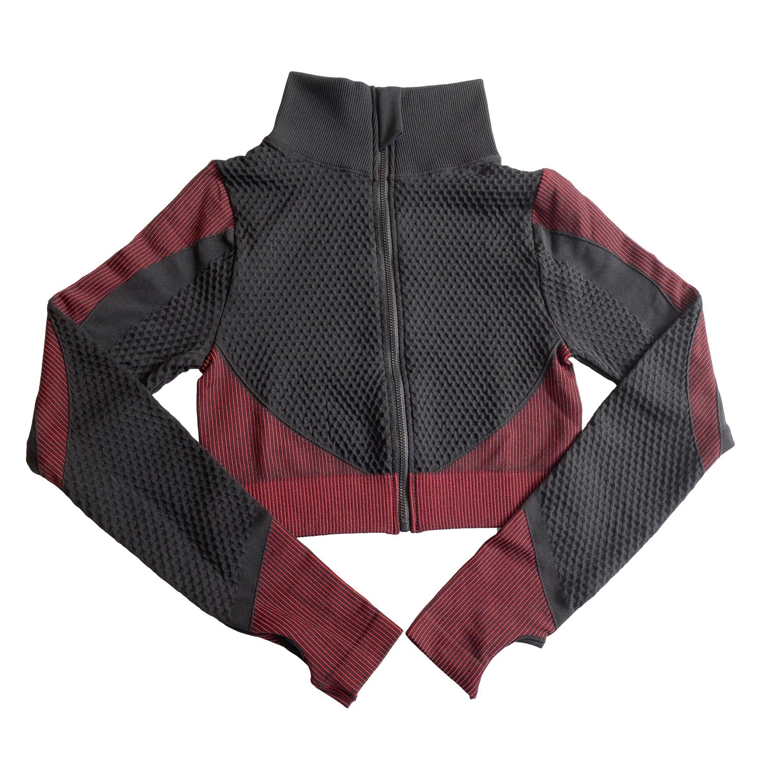 Shark Seamless Exercise Gym Wear Women's Long Sleeve Top - Slim&Shine