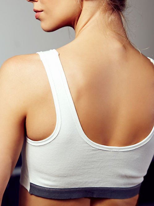 Solid color sports bra - Slim&Shine