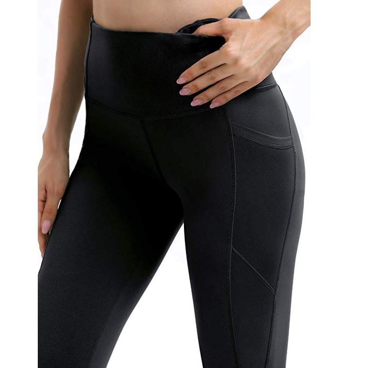 Solid color tights running fitness sports leggings - Slim&Shine