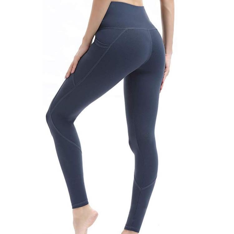 Solid color tights running fitness sports leggings - Slim&Shine