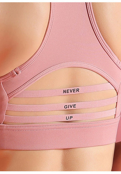 Sports Bra Shockproof Yoga Vest Sports Bra - Slim&Shine