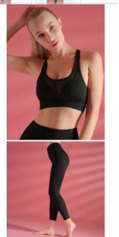 Sports Bra Shockproof Yoga Vest Sports Bra - Slim&Shine