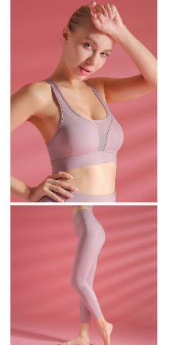 Sports Bra Shockproof Yoga Vest Sports Bra - Slim&Shine