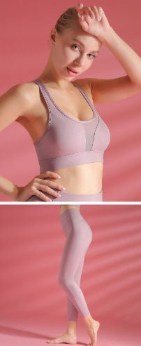 Sports Bra Shockproof Yoga Vest Sports Bra - Slim&Shine