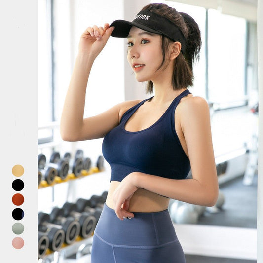 Sports Bra Underwear Seamless Hollow Beauty Back Shaping Sports Bra - Slim&Shine