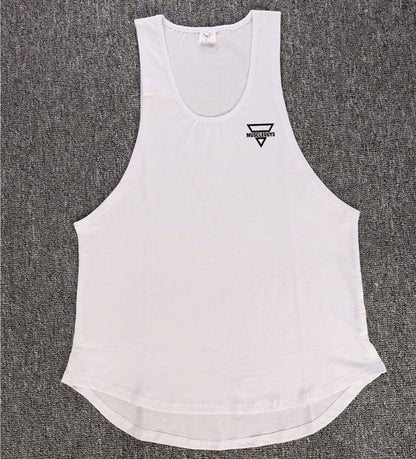 Sports Muscle Bodybuilding Sleeveless T-shirt - Slim&Shine