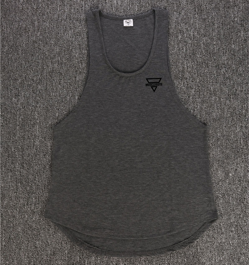Sports Muscle Bodybuilding Sleeveless T-shirt - Slim&Shine