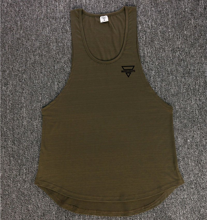 Sports Muscle Bodybuilding Sleeveless T-shirt - Slim&Shine