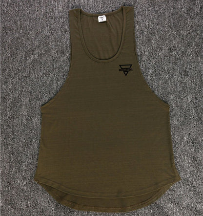 Sports Muscle Bodybuilding Sleeveless T-shirt - Slim&Shine
