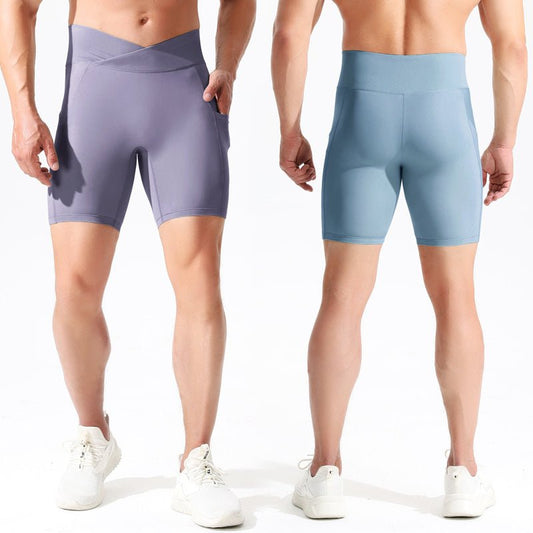 Summer Running Five - point Tights Men - Slim&Shine
