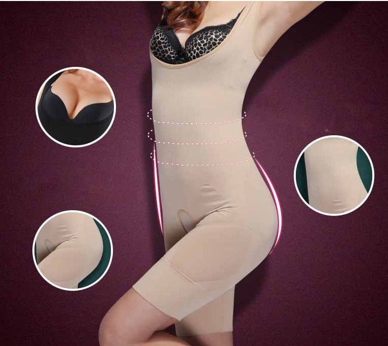 Women Body Shaper Slimming Underwear Vest Bodysuits Shapewear Tummy Control Underbust - Slim&Shine